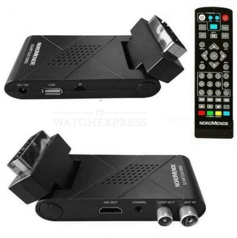 Decoder DIGITALE TERRESTRE Mini HD Dvb T2 Usb HDMI Presa Scart Ricevitore USB - Immagine 2 di 4