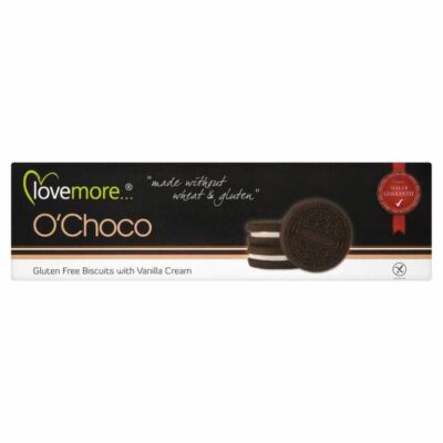 Lovemore Free From O'Choco Biscuits - 125g