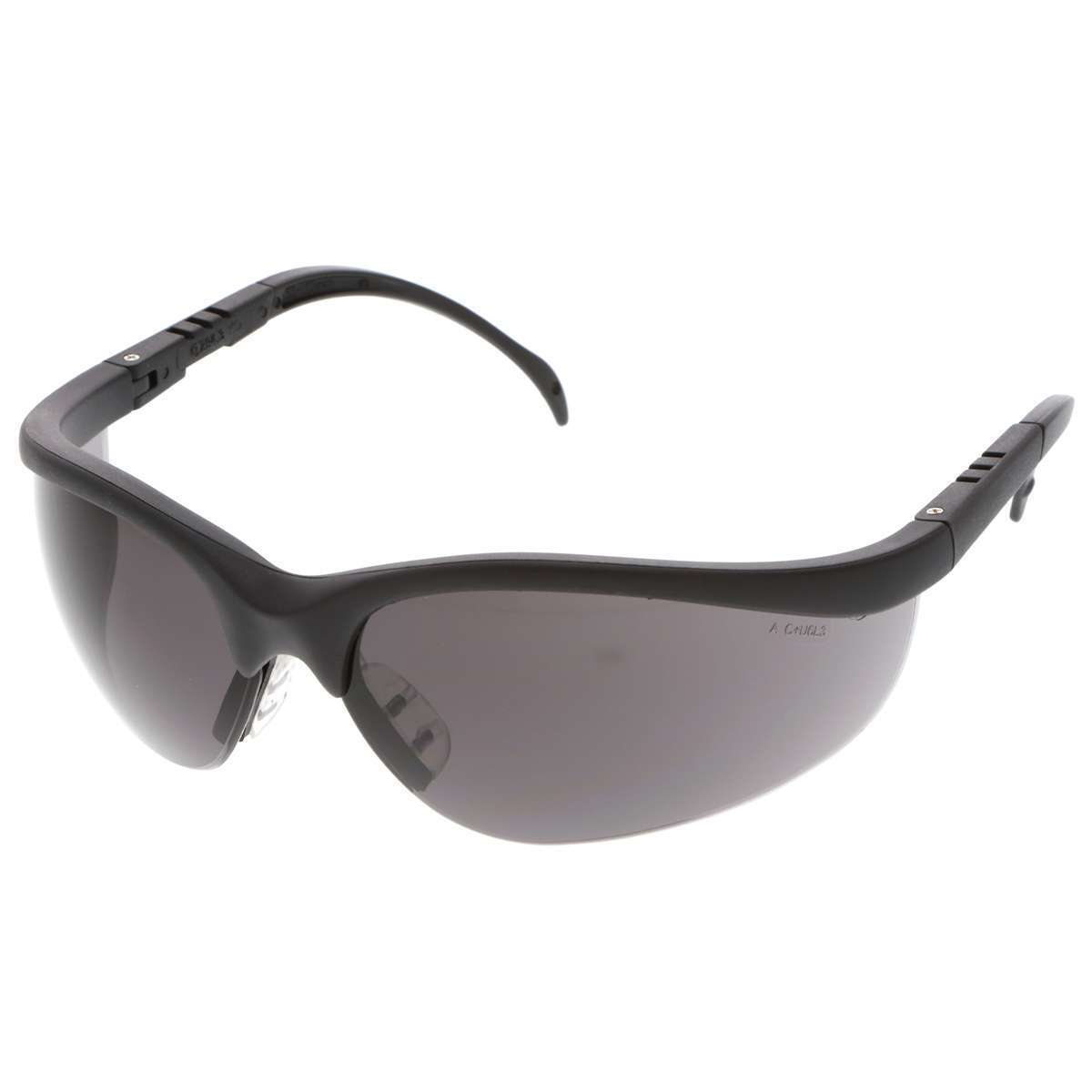 Klondike Safety Glasses, Matte Black Frame, Clear Lens Klondike Safety Glasses, Matte Black Frame, Clear Lens