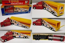 1998 Washington Redskins Metal Die cast Truck Trailer Collectibles Scale 1:80