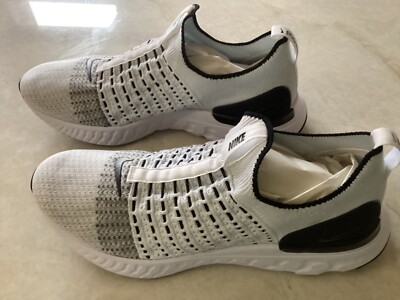 Brand New Mens Nike React Phantom Run Flyknit 2 Sneakers Size 11 CJ0277-100