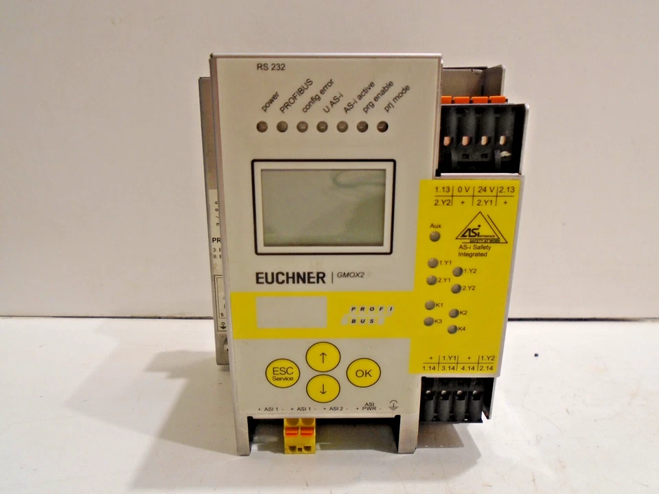 MONITOR DE SEGURIDAD AS-INTERFACE EUCHNER GMOX-PR-22DN-C16 Foto 2 de 4