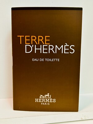 HERMES Terre D'Hermès Eau De Toilette 2ml Sample