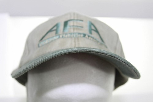 Vintage AFA Alabama Fisheries Association Strapback Cap Cobra Khaki & Green Hat - Picture 3 of 8