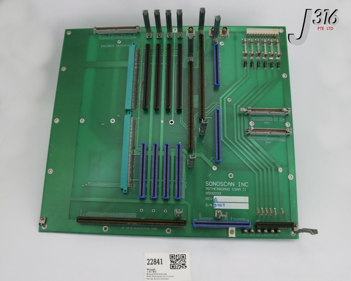 22841 SONOSCAN PCB, MOTHERBOARD CSAM II A500033 | eBay
