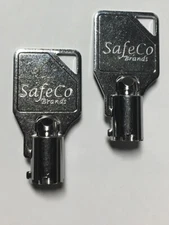 2-Keys for Blaylock Lock with Key Codes 51131 Thru 51140 SafeCo Brands 2-Keys