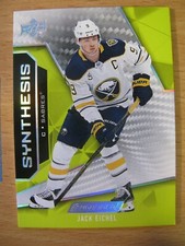 2019-20 Upper Deck Engrained Synthesis insert #9 Jack Eichel Buffalo Sabres