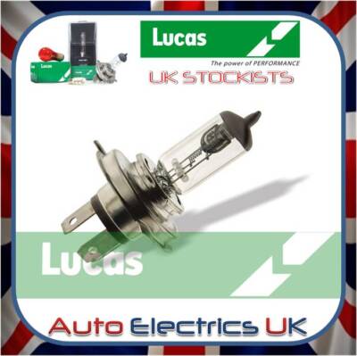 LUCAS H4 SCHEINWERFER HEADLAMP BIRNE 472 12V 55W 'E' MARKIERT ABBLENDLICHT (3 PIN)