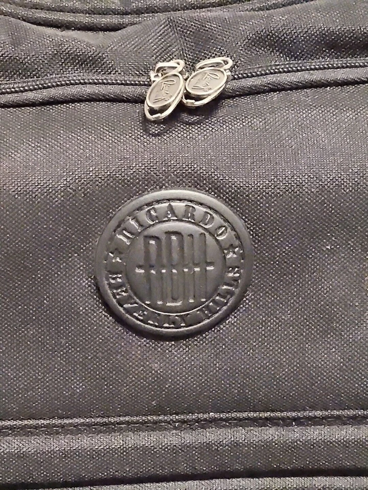 Womens Black Ricardo Beverly Hills Travel Toiletries Bag Carry On Hanging... - Image 2 of 4