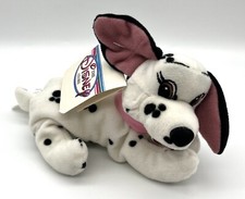 Vintage NWT Disney Store 101 Dalmatians  Jewel  the Puppy Dog Bean Bag Plush Toy