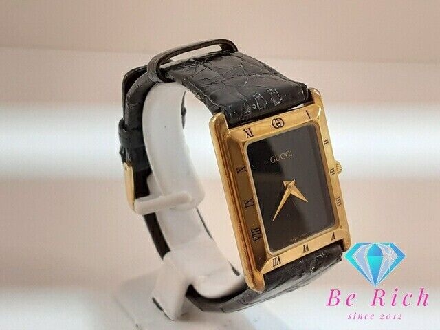 Gucci 4200M Watch Quartz 24mm Men's Black Dial Swiss Made Gucci 4200M Watch Quartz 24mm Men's Black Dial Swiss Made