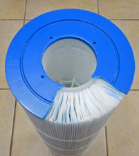 Cartucho de filtro de piscina dañado de 7"x32" para Hayward PCC130 C-7472 FC-1978 C-7494