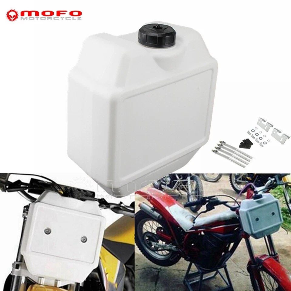 Front Fork Auxiliary Fuel Tank 1.3 Gal. For Honda CRF450F X CR125 XR400 CRF250X  - Imagem 2 de 4
