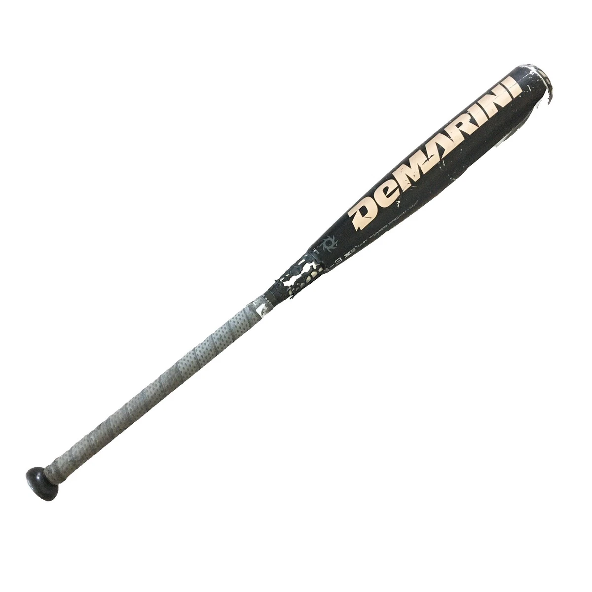 Ancienne Batte De Softball DeMarini B52 - Aluminium, 33.5", 28 Oz - Fissurée (pour Pièces Ou Déco)