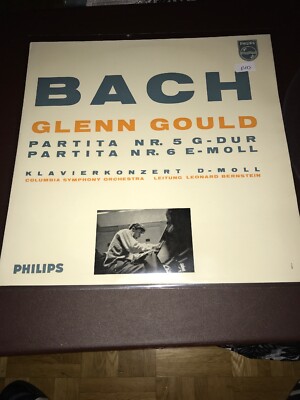 Bach- Partita No5/6 LP Glenn Gould 0153