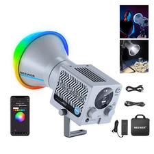 NEEWER 60W Portable RGB LED Video Light Handheld Fill Light Dimmable COB