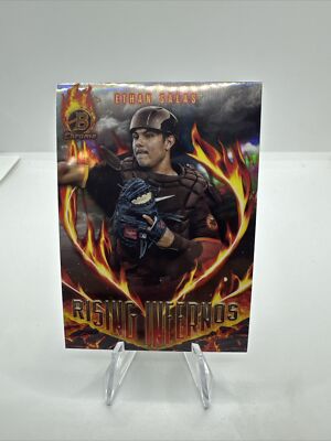 2024 Bowman Chrome Ethan Salas Rising Inferno Insert SP San Diego Padres
