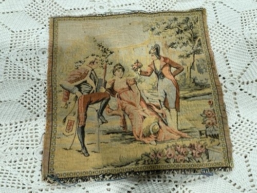 Chateau De Versailles France Silkscreen Tapestry Square 9x10
