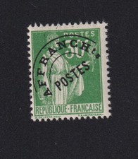 Timbre France Préoblitéré N° 69, 30 c Paix gomme sans charnière luxe ** 0702A ❤️