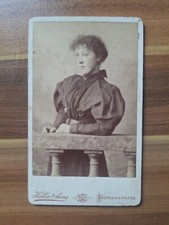 Antique 19th Century Cabinet CDV Card Photograph By Hellis And Sons . London 