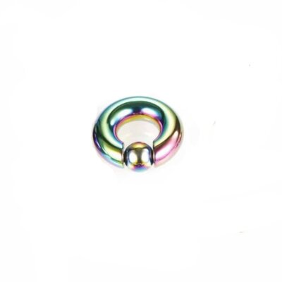 10pcs 1.2-10mm Stainless Steel Ear Piercing Weights Stretcher Expander Ear Ring