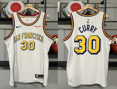 Stephen Curry Golden State Warriors Nike 19-20 Classic Swingman Jersey 48/L