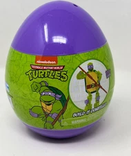 TMNT Build-It Egg Bricks DONATELLO Teenage Mutant Ninja Turtles Nickelodeon NEW