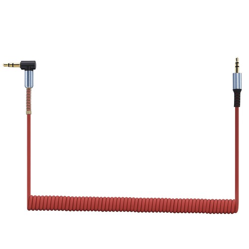 3.5mm Male to Male Aux Cable Cord Right Angle L-Shaped Car Audio Headphone Jack - Picture 17 of 18