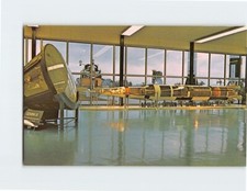 Postcard Scale model of Apollo/Saturn 6 rocket, John F. Kennedy Space Center, FL