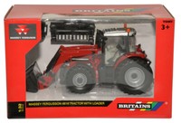 Massey Ferguson 6616 Traktor Mit Frontlader 1:32 Modell Britains