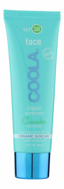 classic face organic sunscreen lotion spf 50