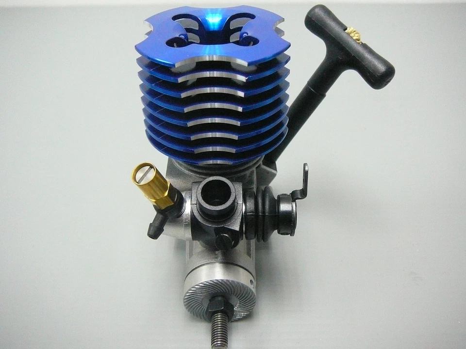 HSP 02060 Blue VX18 Engine 2.74cc Pull Starter RC 1/10 Nitro Car Buggy RedCat - Image 3 of 4