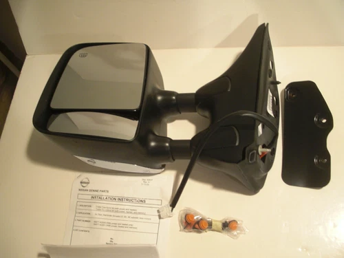 NEW OEM 2004-2015 Nissan Titan/Pathfi/Armada LH Door Tow Mirror Pwr/Heat 1406991