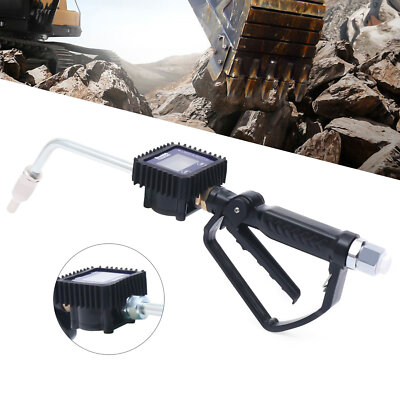 Digital Air Operated Oil Transfer Pump Electronic Oil Meter Gun Control Valve