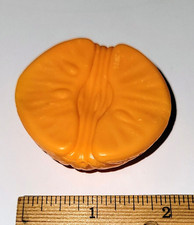 VTG Fisher Price Fun W Food Fruit Peeling Orange Half Replacement Part 73343
