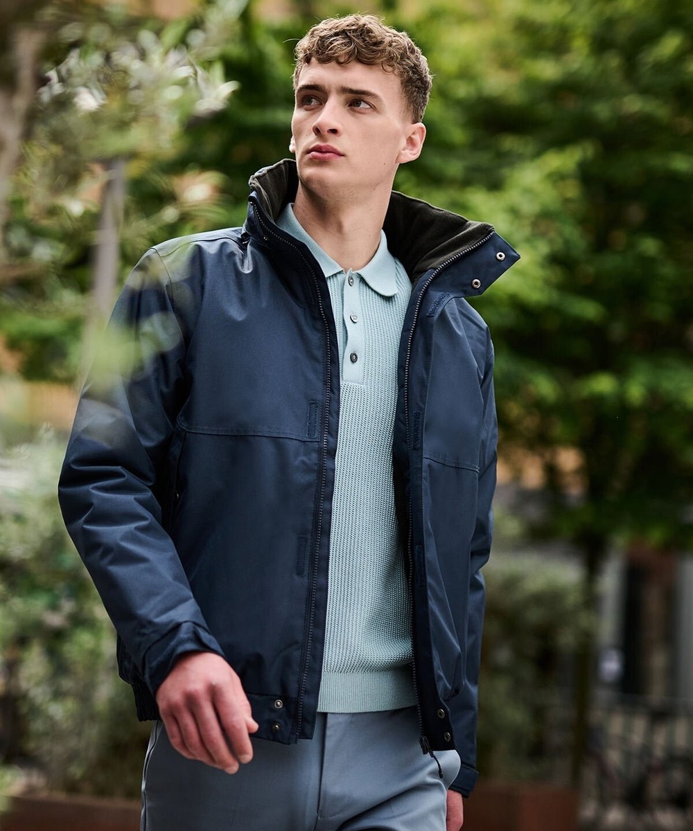 Mens Regatta Blockade Waterproof Jacket Fleece Lined Coat RG310