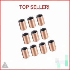uxcell Sleeve Bearing 8mm Bore x 10mm OD x 15mm Length Plain Bearings Wrapped Oi