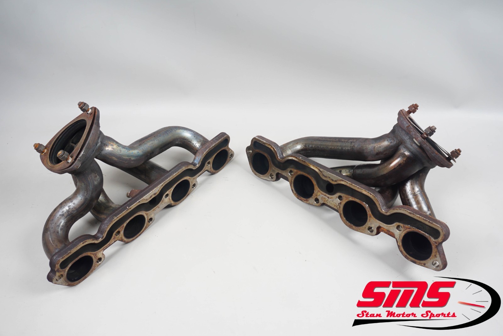 04-19 Maserati Granturismo Quattroporte M145 M139 Exhaust Manifold Headers Pair