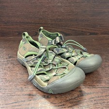 Keen Newport H2 Youth Sandals Size 4 Green Camouflage Closed Toe Sports 1016595