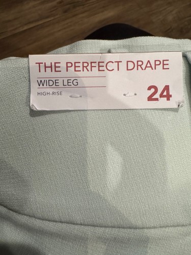 NWT Lane Bryant Women's Blazer and Pants Chalk Blue Suit sz 24/26 - Picture 10 of 11