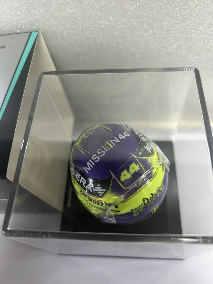 Lewis Hamilton Mercedes F1 2024 British GP Helmet 1/5 - Image 4 of 4
