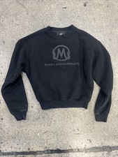 Mamba & Mambacita 'blackout' matt logo sweatshirt Size Small