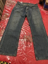 Levi's 559 Mens Jean 32x30 Relaxed Fit Straight Cut Blue Dark Wash 100 cotton