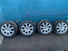 JAGUAR DYNAMIC ALLOY WHEELS SET OF 4   X350 XJ6 XJ8 18" 2W93-1007-LA