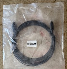 20 ft Toslink Digital Audio Fiber Optic Optical Cable Cord Black