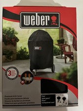 Genuine Weber Premium 22 inch Charcoal Grill Black Cover 7150WEB