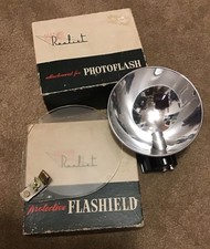 David White Stereo Realist 3D Camera Photoflash Model ST 52 in Box  Film Shield