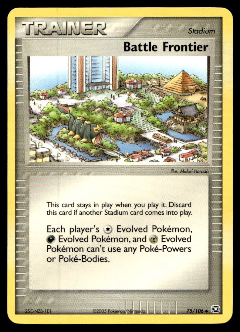 EX-NM Emerald Battle Frontier Uncommon 75/106 2005 Pokemon TCG