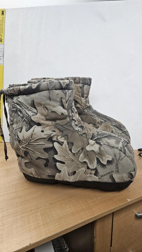 Icebreaker Boot Blankets Overboots Small Camo Advantage Hunting w/ Hand Muff - Image 2 of 4