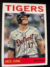 2025 Topps Baseball Archives #5 Jace Jung Rookie Card Detroit Tigers